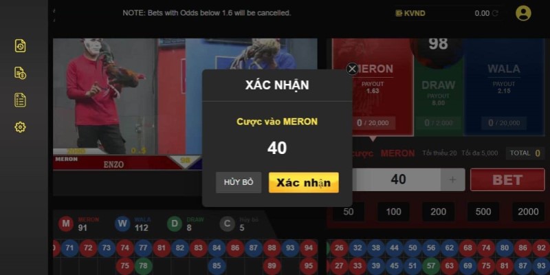 Đá Gà 789bet có tỷ lệ thắng cao so với thị trường